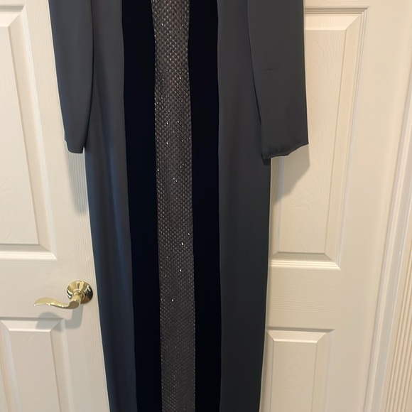 DONALD DEAL - Neiman Marcus high end designer black gown size 10 - Picture 6 of 16